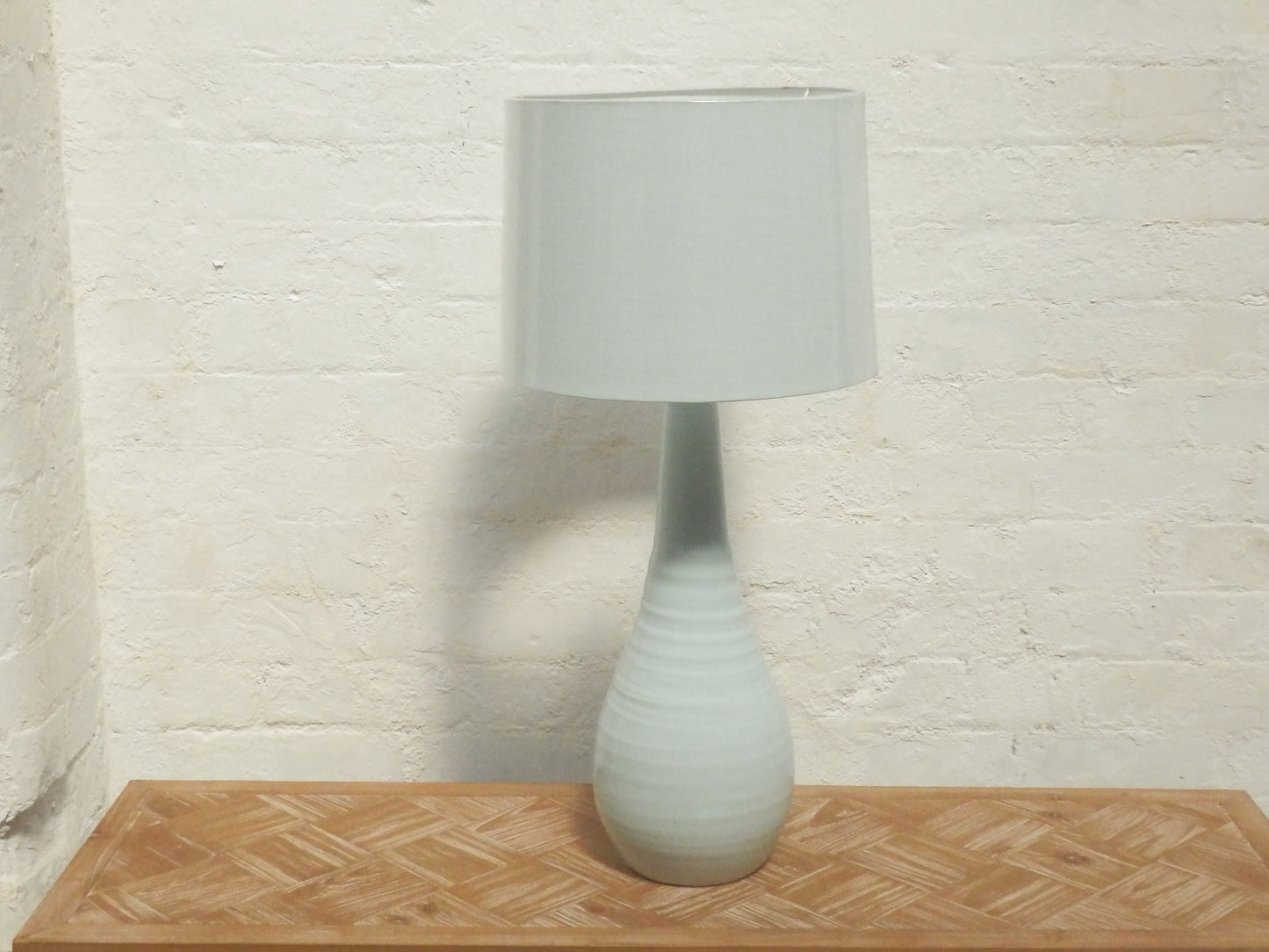 Medium Teardrop Lamp- Pastel Mint