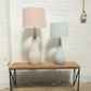 Medium Teardrop Lamp- Pastel Mint