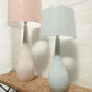 Large Teardrop Lamp- Pastel Pink