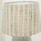 Handled White Table Lamp