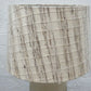 Pastel Beige Match Head Lamp with linen shade