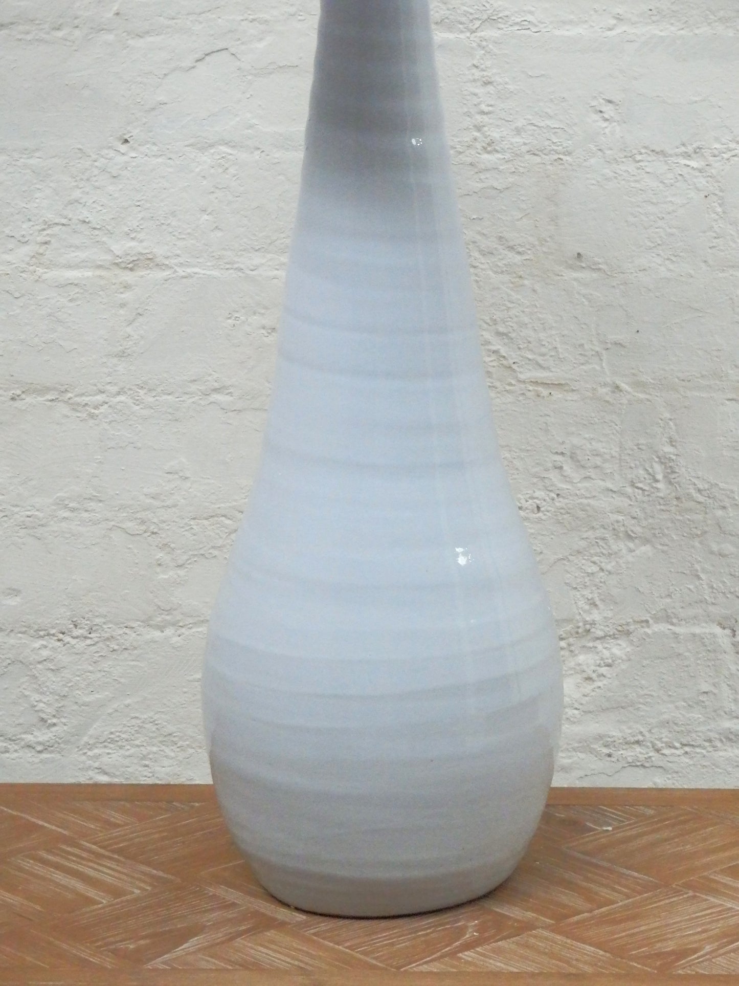 Large Teardrop Lamp- Pastel Blue