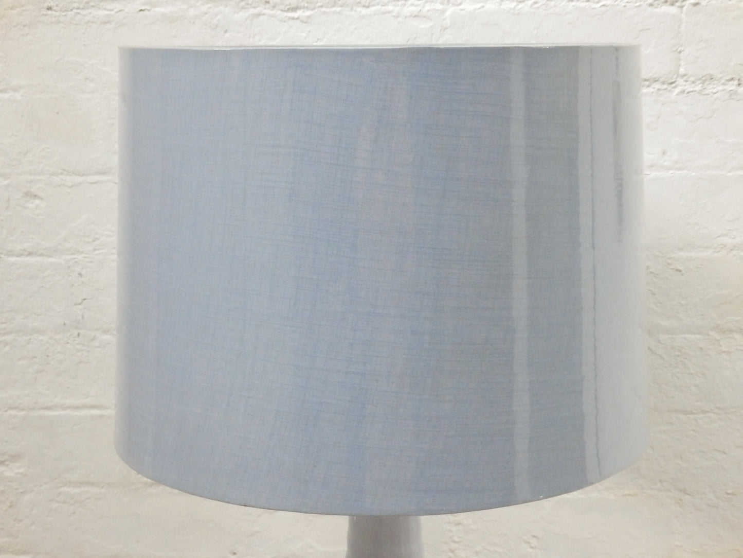 Large Teardrop Lamp- Pastel Blue