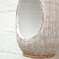 Whitewash Earthenware Wall Candleholder