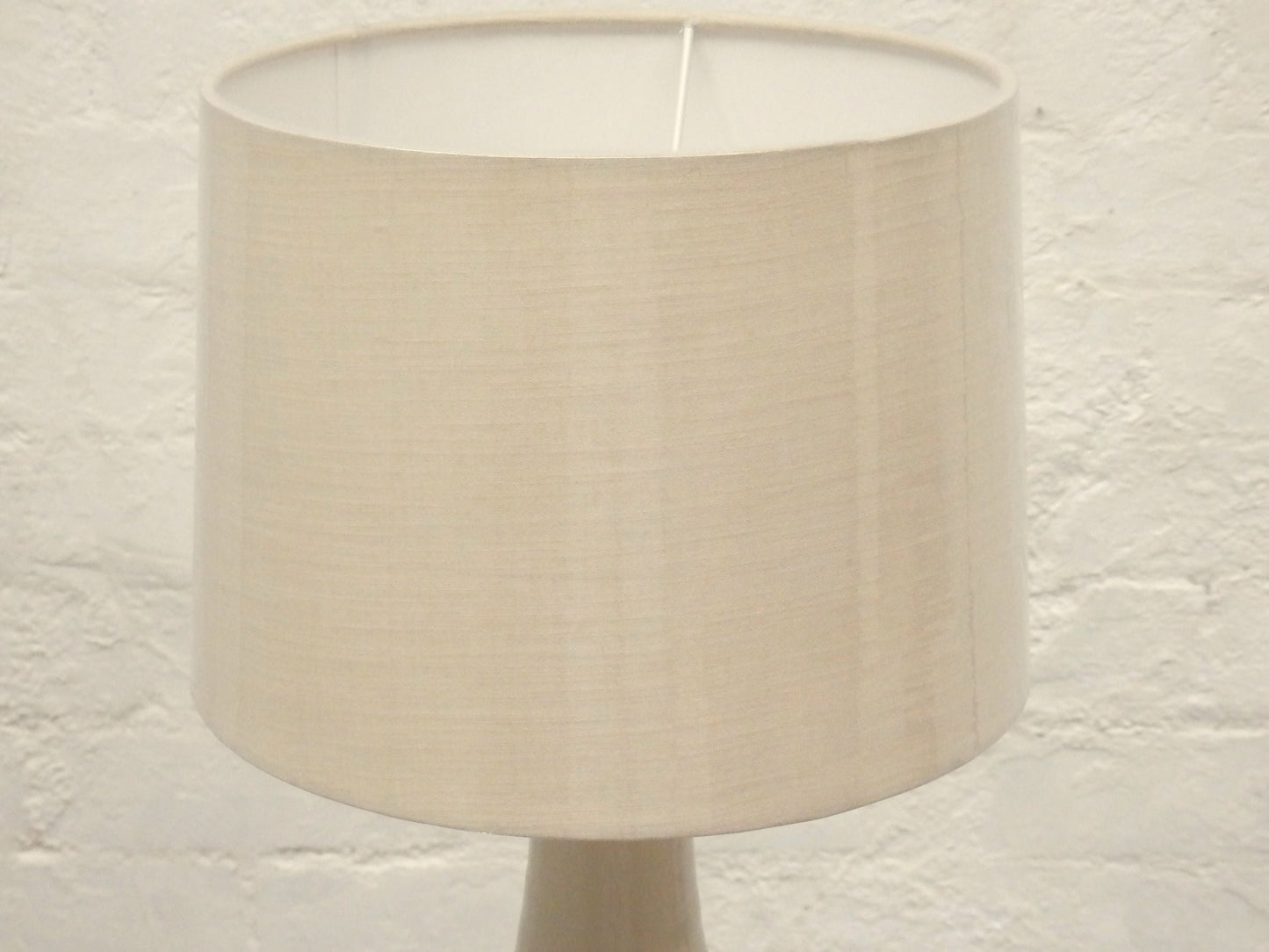 Small Teardrop Lamp- Pastel Beige