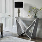 Furniture Village Marvel Chrome Console Table