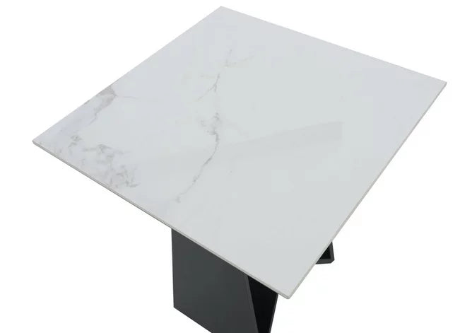 Furniture Village Marvel Black Lamp Table