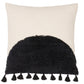 Furn Radiance Tufted Boho Cushion Natural/Black