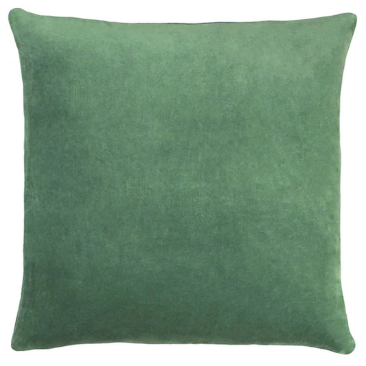 Solo Velvet Cushion Eucalyptus