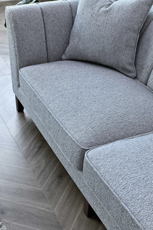 Aluxo Cooper 3 Seater Sofa in Dolphin Boucle