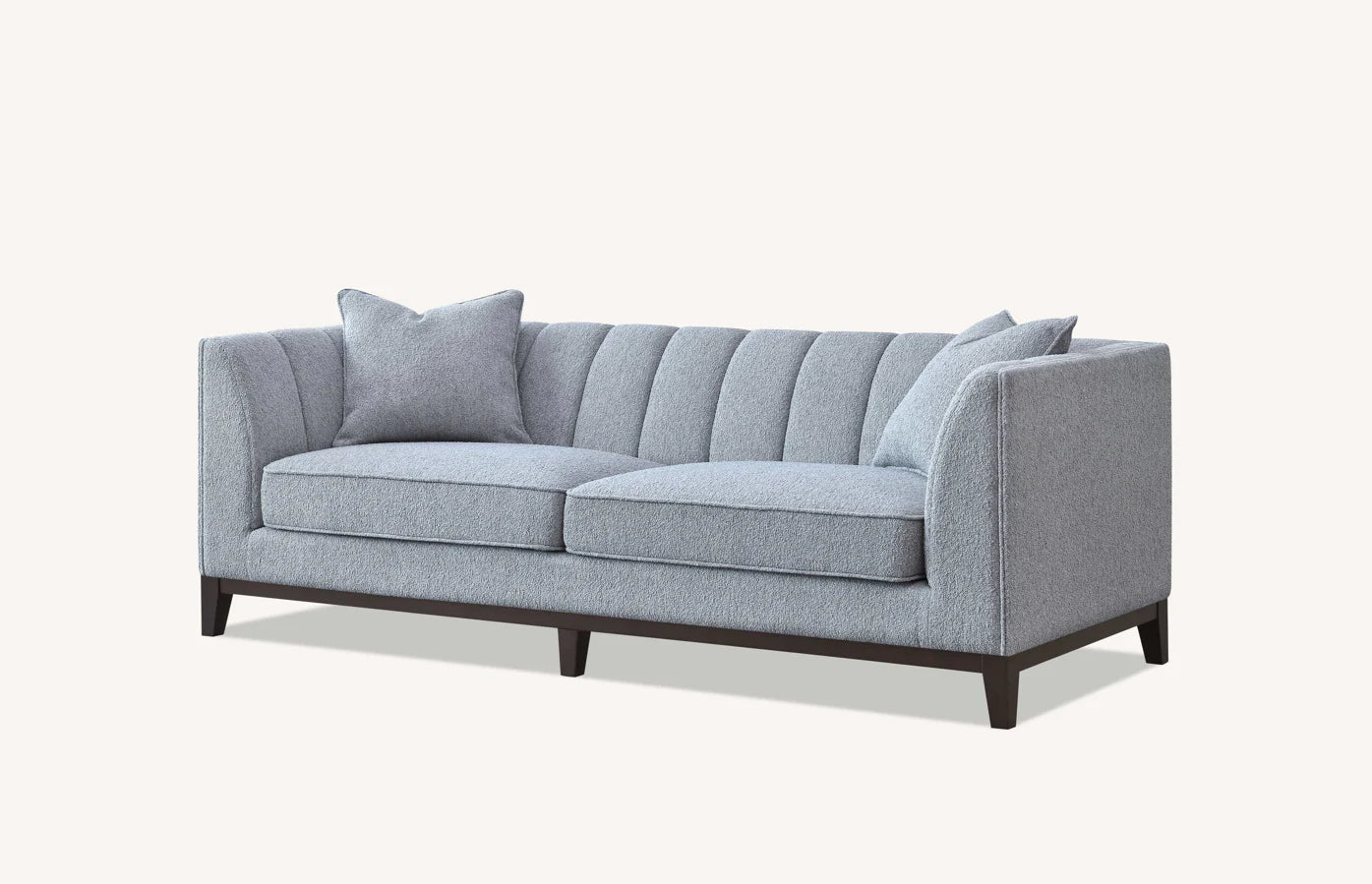 Aluxo Cooper 3 Seater Sofa in Dolphin Boucle