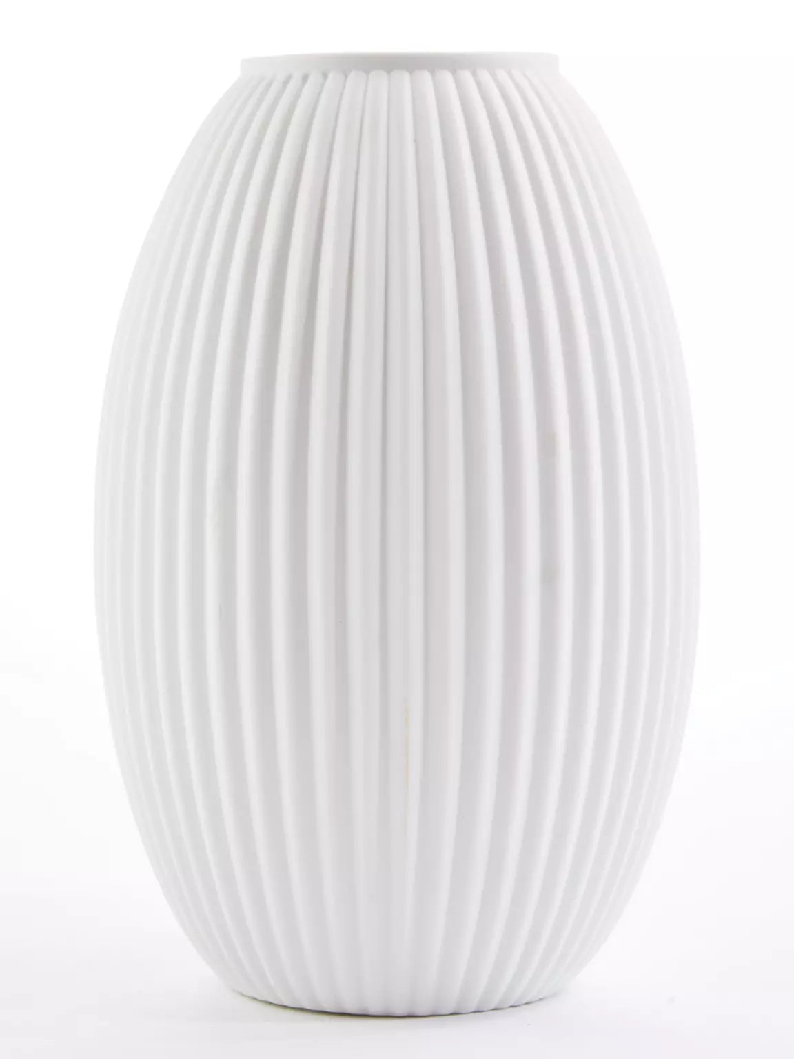 Fine Ribbed Vase