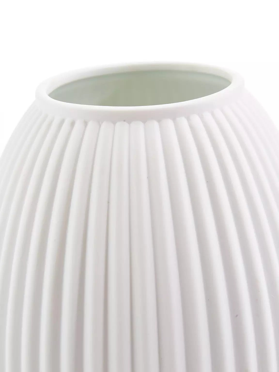 Fine Ribbed Vase