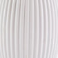 Fine Ribbed Vase