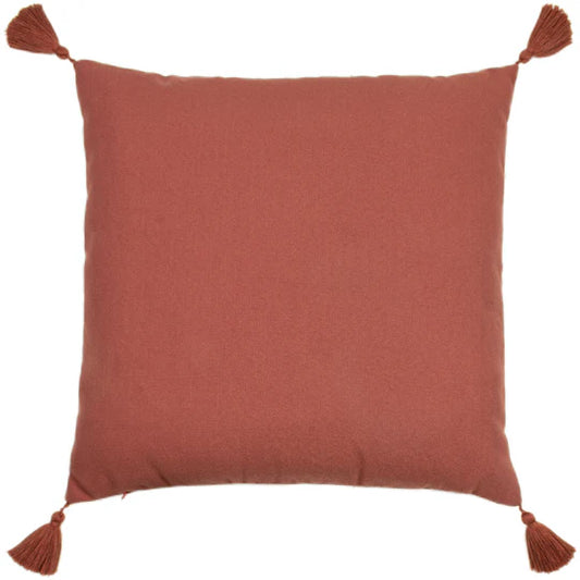 Furn Uno Face Cushion Red Clay