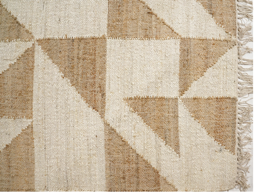 Yati Handwoven Jute Kilim Rug 200x290cm