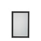 Lupa Rectangle Mirror Black 915x610mm