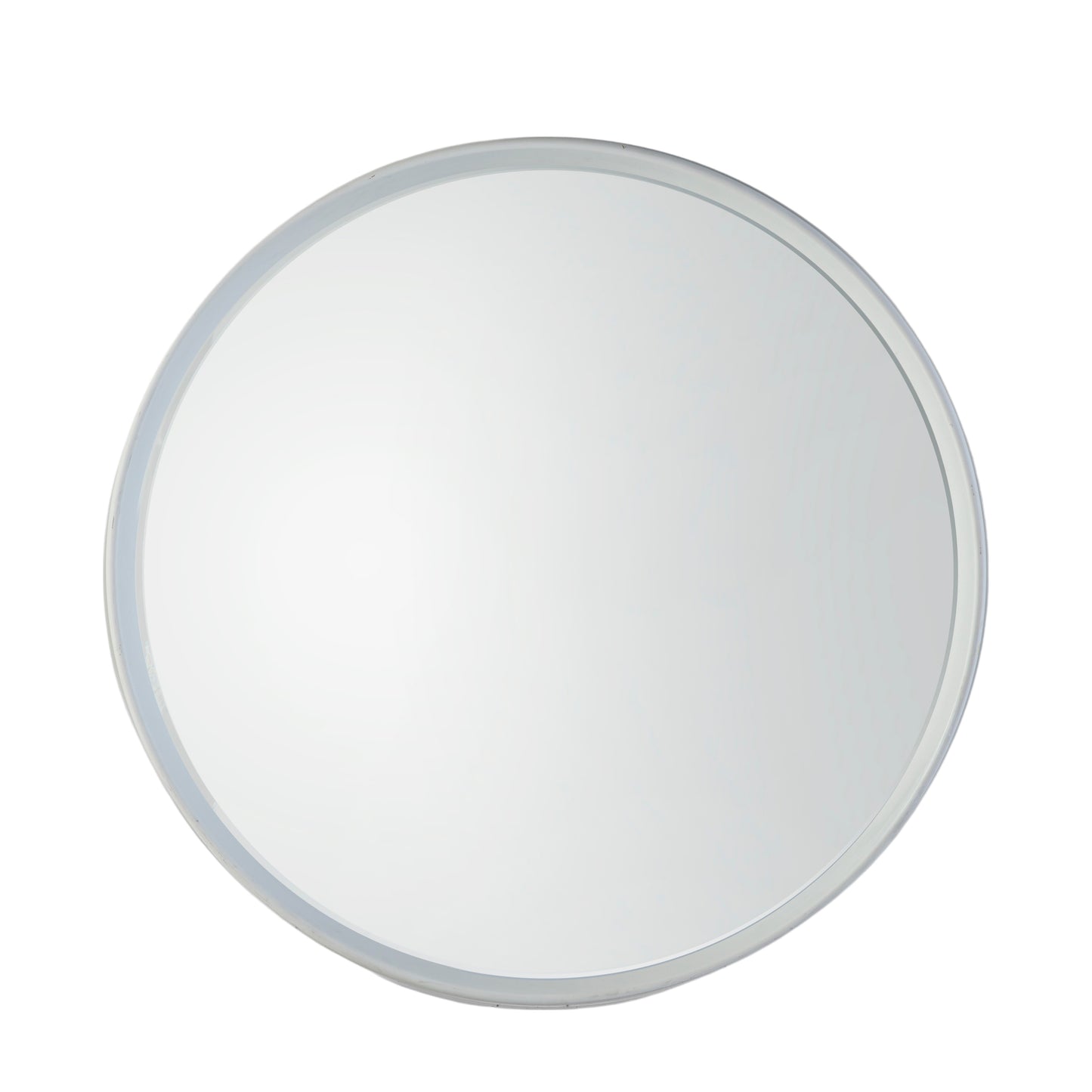 Harley Round Mirror White 950x950mm