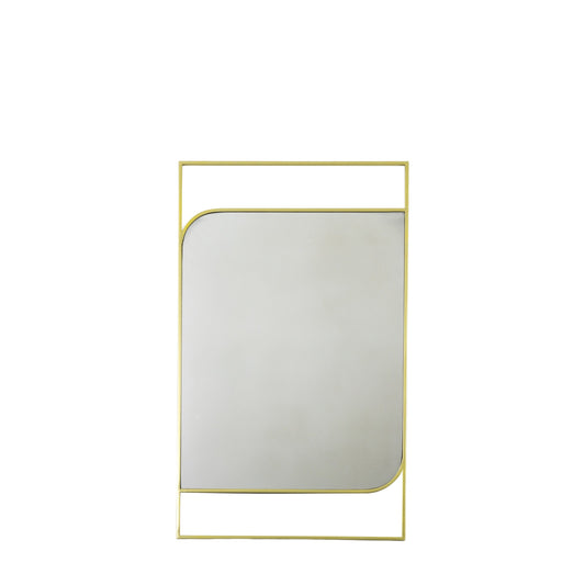 Visalo Mirror Champagne 610x10x1020mm