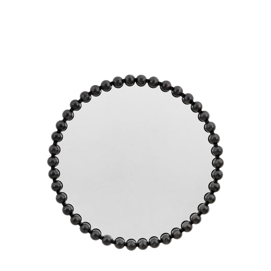 Barataria Round Mirror Black 800x50x800mm