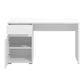 Moore White Gloss Computer Desk With Drawers