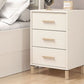 Monroe Cashmere And Artisan Oak Effect Bedside Table