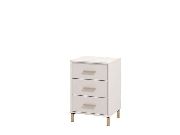 Monroe Cashmere And Artisan Oak Effect Bedside Table