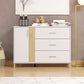 Monroe Cashmere And Artisan Oak Effect Chest Of Drawers