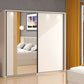 Monroe Cashmere And Artisan Oak Effect Sliding Door Wardrobe 220cm