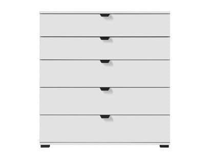 Merritt Arctic White Wide 6 Drawer Chest