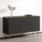 Medley Black And Gold 3 Door Sideboard