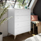 Maxeys Artic White 4 Drawer Chest