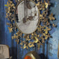 Antique Brass Butterfly Mirror - Large