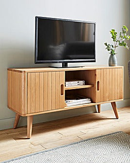 JDW Peyton Oak Wide TV Unit