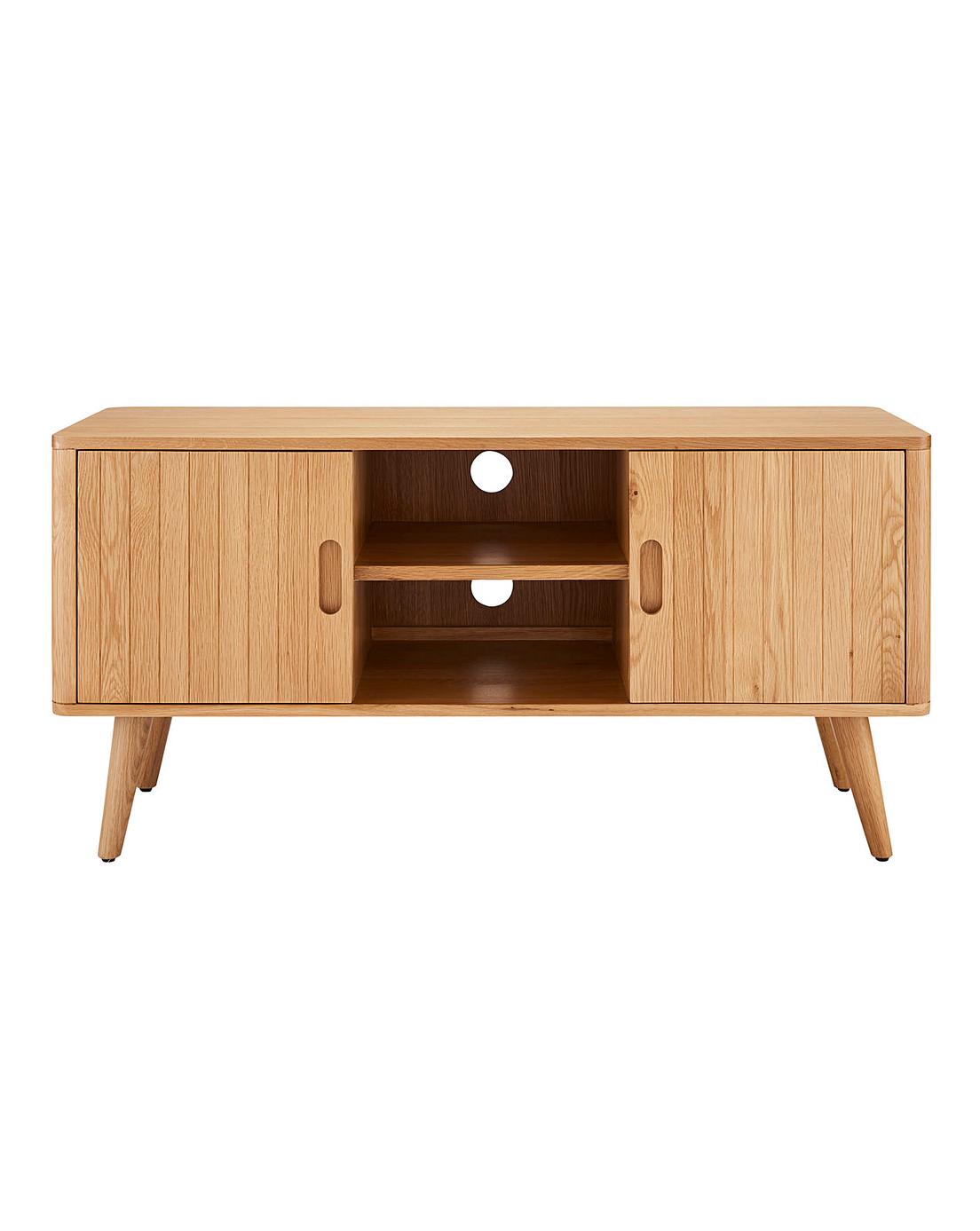 JDW Peyton Oak Wide TV Unit