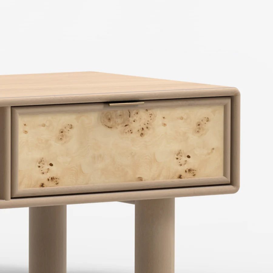 Urban Burl Coffee Table Natural