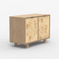 Urban Burl Two Door Cabinet