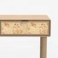 Urban Burl Two Drawer Console Table, Natural