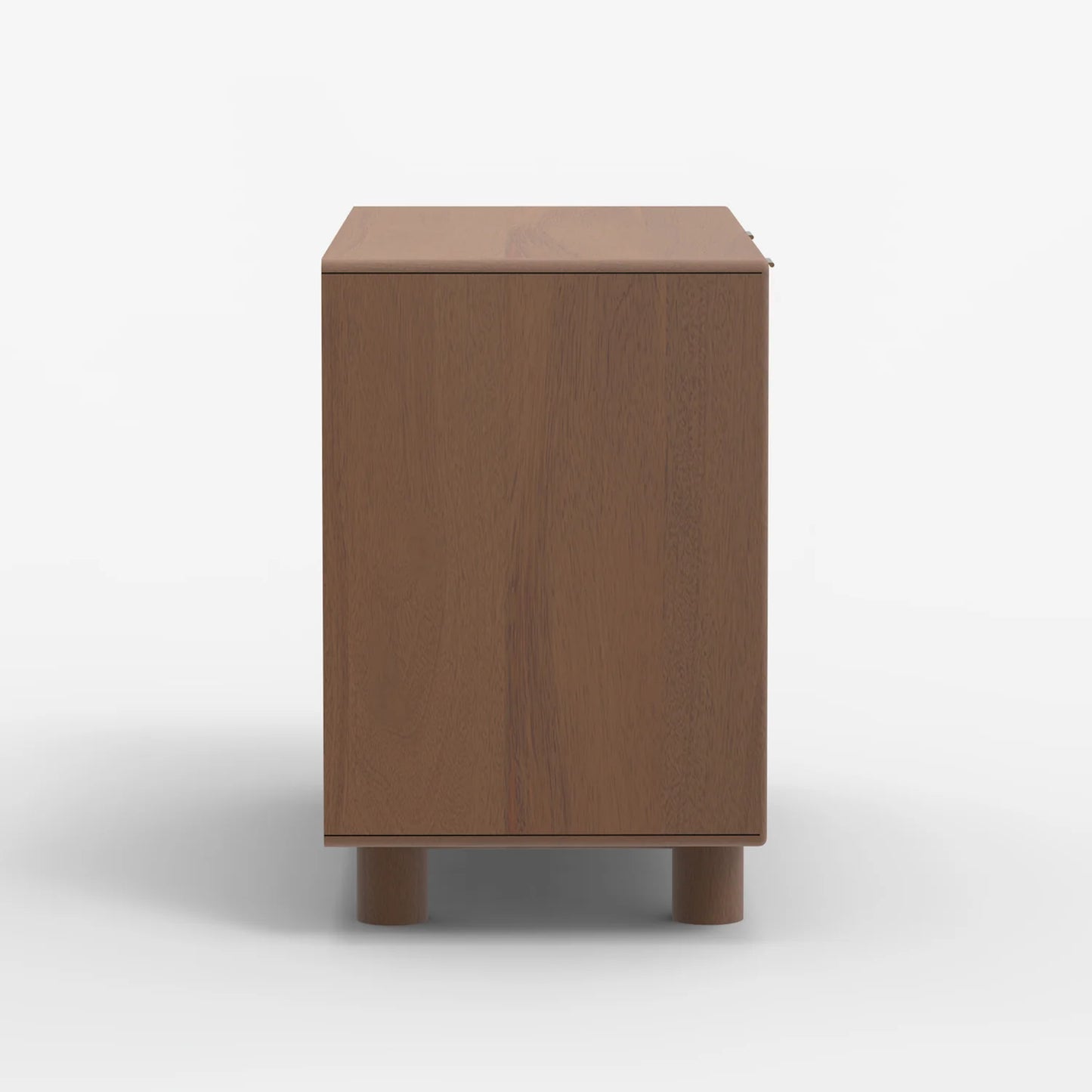 Urban Burl Two Door Cabinet, Walnut