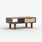 Urban Burl Coffee Table Dark Natural