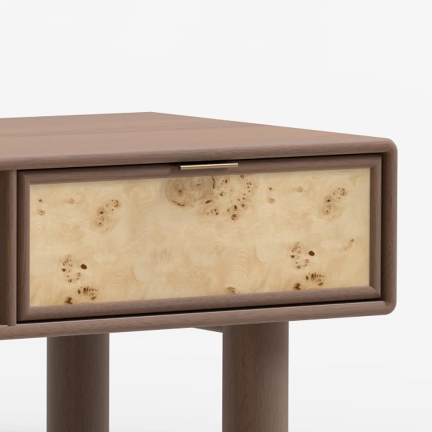 Urban Burl Coffee Table Dark Natural