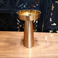 Room Perfected Small Gold Candle Holder