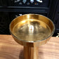 Room Perfected Small Gold Candle Holder